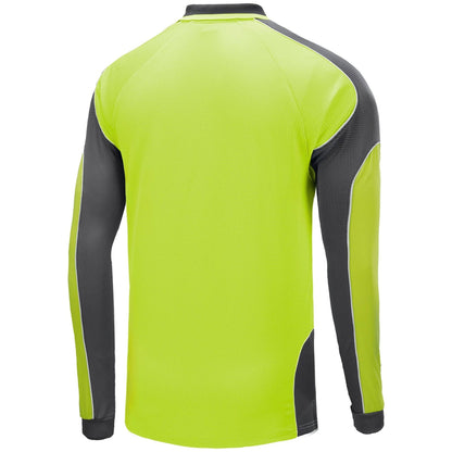 Big Bee PANEL Hi Vis Polo Shirts, Long Sleeve - Big Bee