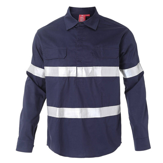 Big Bee CLOSED FRONT Work Shirts, Lightweight Cotton - Big Bee