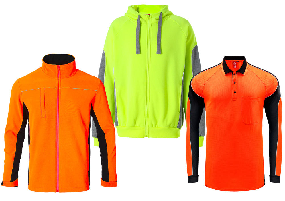 Rail Hi-Vis Work Shirts
