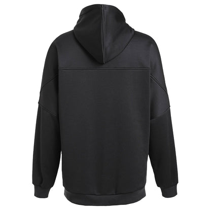 ladies fly hoodie in black, back – Big Bee Workwear