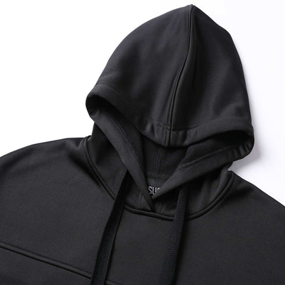 ladies fly hoodie collar detail close-up – Big Bee Workwear