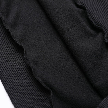 ladies fly hoodie fabric texture close-up – Big Bee Workwear