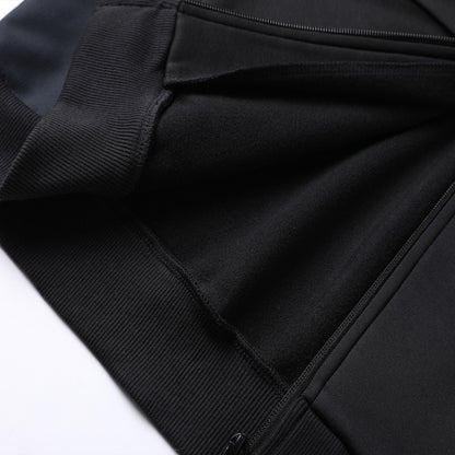 ladies wonder zip hoodie fabric texture close-up – Big Bee Workwear