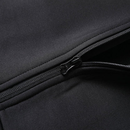 ladies wonder zip hoodie zipper detail close-up – Big Bee Workwear