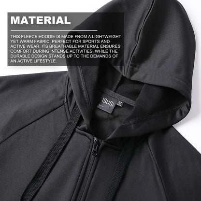 ladies wonder zip hoodie fabric close-up with info – Big Bee Workwear