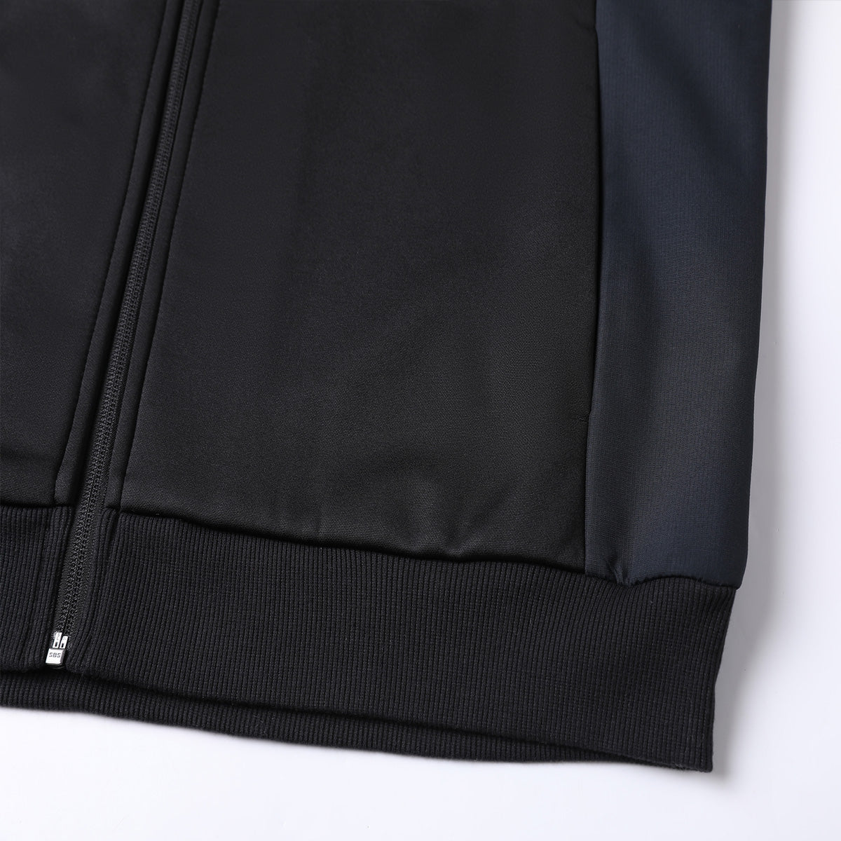 ISUSI Contrast Hoodie Jumper – Full Zip Fleece, 13 Colours