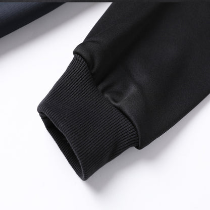 ISUSI Contrast Hoodie Jumper – Full Zip Fleece, 13 Colours