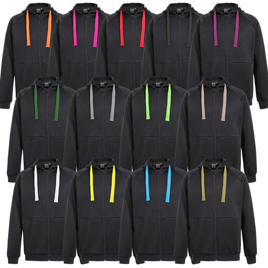 wonder zip hoodie, multi-colour options overview – Big Bee Workwear