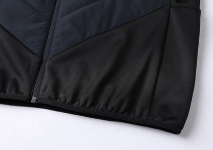 climb puffer vest hem detail close-up – ISUSI