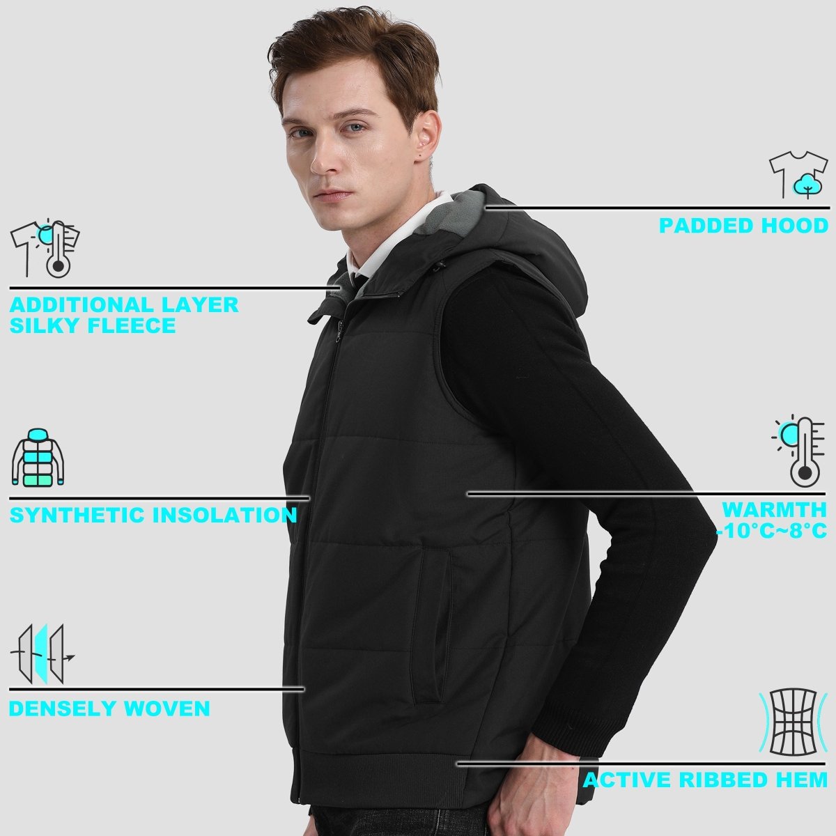 essential puffer vest key features – ISUSI