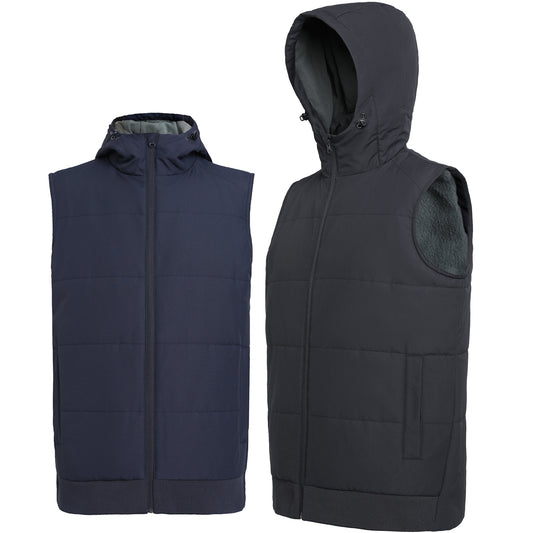 ISUSI Essential Vegan Down Vest, Insulated + Fleece