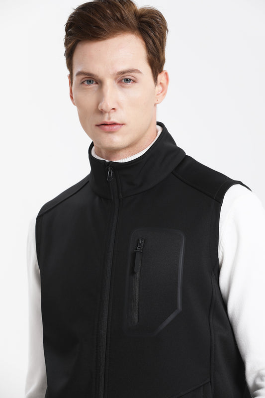 ISUSI iT Softshell Vest, Fleece Lined Windproof