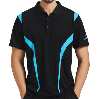 ISUSI Summit Men’s Polo Shirt – Short Sleeve, Moisture-Wicking, Multiple Colours
