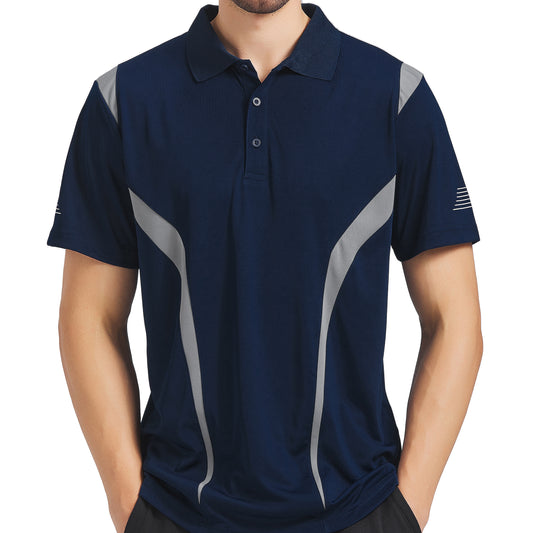 ISUSI Summit Men’s Polo Shirt – Short Sleeve, Moisture-Wicking, Multiple Colours