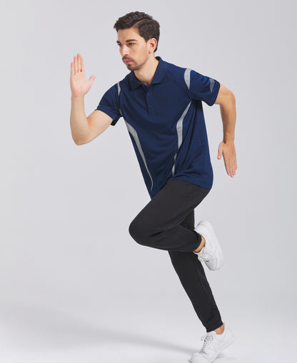 ISUSI Summit Men’s Polo Shirt – Short Sleeve, Moisture-Wicking, Multiple Colours