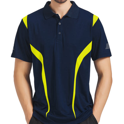 ISUSI Summit Men’s Polo Shirt – Short Sleeve, Moisture-Wicking, Multiple Colours