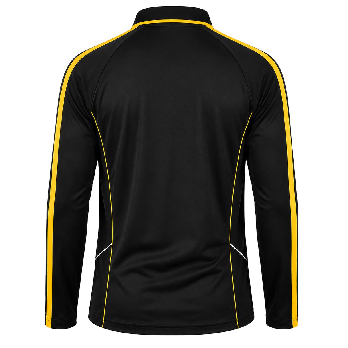 ISUSI Flow Mens Long Sleeve Polo Shirt – Lightweight, Moisture-Wicking