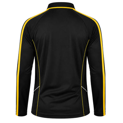 ISUSI Flow Mens Long Sleeve Polo Shirt – Lightweight, Moisture-Wicking