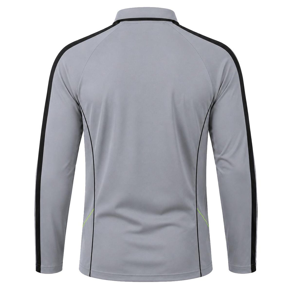 ISUSI Flow Mens Long Sleeve Polo Shirt – Lightweight, Moisture-Wicking