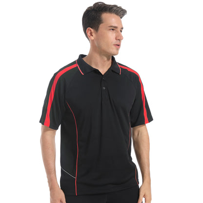 ISUSI Flow Men’s Polo Shirt – Short Sleeve, Lightweight, Multiple Colours