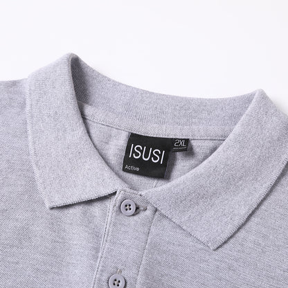 ISUSI Everyday Men’s Polo Shirt – Cotton Blend with Pocket, UPF 30+, Multiple Colours