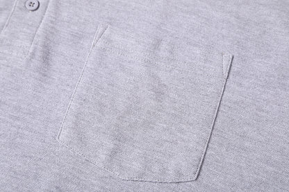 ISUSI Everyday Men’s Polo Shirt – Cotton Blend with Pocket, UPF 30+, Multiple Colours
