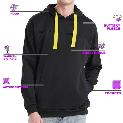 ISUSI Contrast Hoodie Jumper, 12 Colours - Big Bee